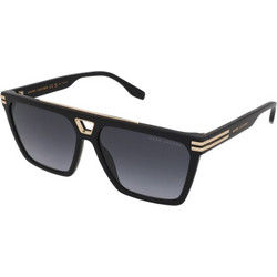 Marc Jacobs MARC717 807/90 Ανδρικά Γυαλιά Ηλίου Τετράγωνα Κοκάλινα Μαύρα με Μαύρο Degradee Φακό