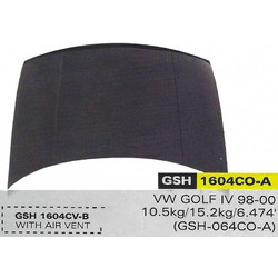 ΚΑΠΩ CARBON ΜΕ ΑΕΡΑΓΩΓΟΥΣ VW GOLF IV 1998-2000 CARMAN