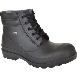 Portwest FW45 Μποτάκια Ασφαλείας S5 Αδιάβροχα Μαύρα