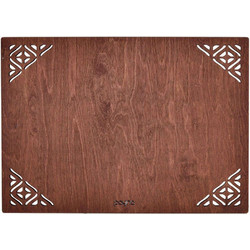Σουπλά Corpat (Σετ 4Τμχ) 790PYN1107 33x45cm Cherry Hermia Ξύλο