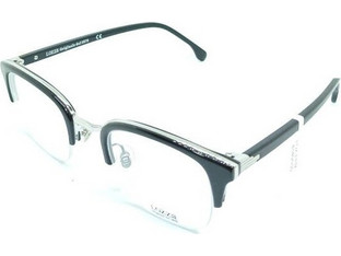 Lozza VL4144 0BLK Γυναικείος Σκελετός Γυαλιών Οράσεως Κοκάλινος Μαύρος