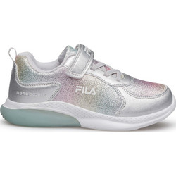Fila Memory Spectrolite Pu Nanobionic Παιδικά Sneakers με Φωτάκια Ασημί 3AF33042-331