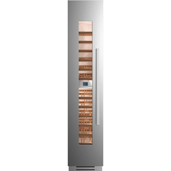 BERTAZZONI WC455BLX2T για 52 Μπουκάλια Inox Εντοιχιζόμενος Συντηρητής Κρασιών