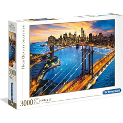 Puzzle Clementoni Νέα Υόρκη 3000 Κομμάτια