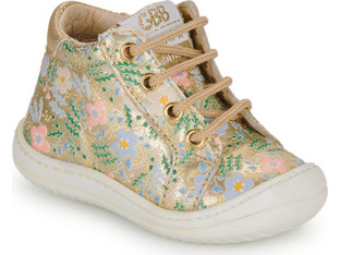 GBB Flexoo Παιδικά Sneakers Μποτάκια Χρυσά AJ608-68