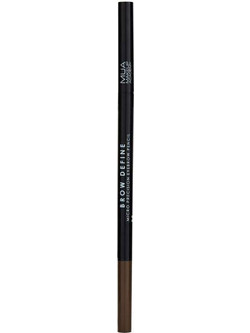 MUA Brow Define Micro Dark Brown Μολύβι Φρυδιών