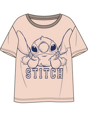 LILO & STITCH - Stitch - Unisex T-Shirt Pink (XL)