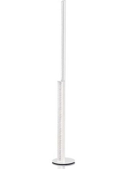 Φωτιστικό Δαπέδου Modula Twisted Plisse 10x10x194cm Dim Led 7542lm 70W 3000K Light Grey Slamp