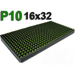 P10 LED MODULE 16X32 GREEN