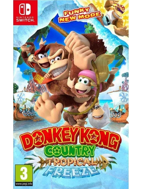 Donkey Kong Country Tropical Freeze Nintendo Switch