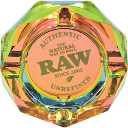 RAW Prism Glass Ashtray Crystal