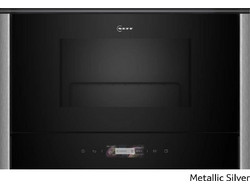 Neff NR9GR31Y1 Metallic Flex Design Εντοιχιζόμενος Φούρνος Μικροκυμάτων 21lt Μαύρος