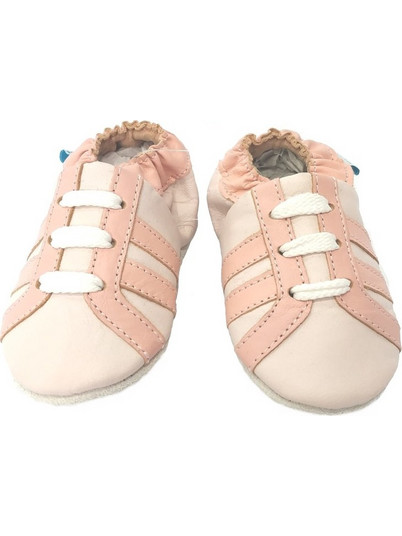 Minifeet Βρεφικά Slip Ons Αγκαλιάς Σομόν 15085