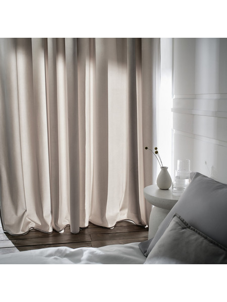Gofis Home Κουρτίνα Βελουτέ με Τρουκς 140x280 Winter Silver 711/34