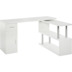 HOMCOM Γωνιακό Γραφείο 836-272WT