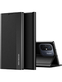 Sleep Case Pro case for Xiaomi Redmi Note 12 Pro+ with flip stand black