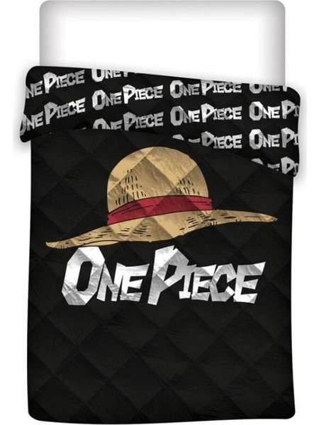 ONE PIECE - Quilt Cover 140x200cm - Straw Hat