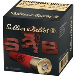 Sellier & Bellot Red Spherical Φυσίγγια Μονόβολα 36Cal 63.5mm 25τμχ