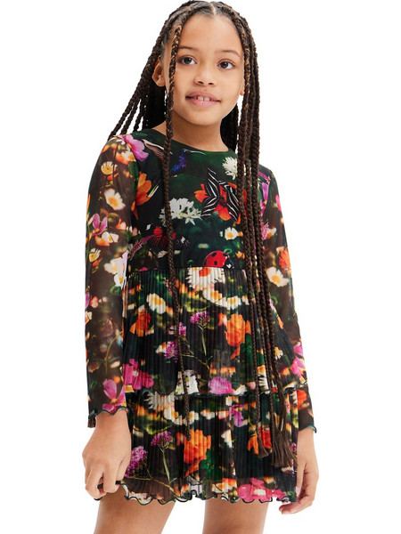 Desigual Παιδικό Φόρεμα Κυπαρισσί 23WGVK12-4066