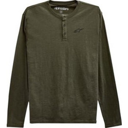 Μπλούζα Alpinestars Gravel Henley Πράσινο