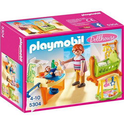 Playmobil Dollhouse Βρεφικό Δωμάτιο με Κούνια για 4-10 Ετών 5304