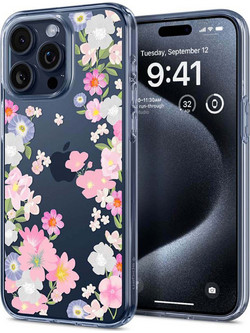 Spigen Liquid Crystal Back Cover Blossom (iPhone 15 Pro)