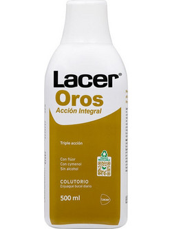 Lacer Oros Στοματικό Διάλυμα Κατά της Ουλίτιδας 500ml