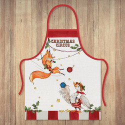 Ποδιά Χριστουγεννιάτικη 60x75 Cotton-Panama GABEL Circus