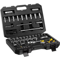 STANLEY - STMT82831-1 Σετ Κασετίνα με Καρυδάκια 1/4 & 1/2'' - 72 Τεμαχίων (STMT82831-1)