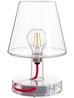 Fatboy Transloetje - Επαναφορτιζόμενο Φωτιστικό Led Abs 16,5x25,5 I Transparent