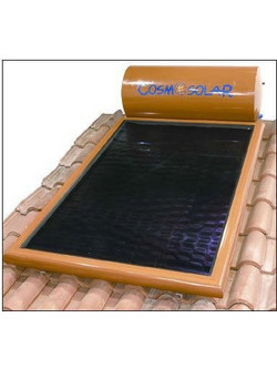 Cosmosolar IS Ηλιακός Θερμοσίφωνας 120lt 2m² Inox Διπλής Ενέργειας Κεραμοσκεπής