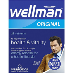 Vitabiotics Wellman Original 30 Ταμπλέτες