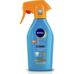 Nivea Sun Protect & Bronze Αντηλιακό Spray Σώματος SPF20 300ml