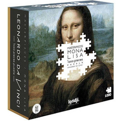 Puzzle Londji Masterpieces Mona Lisa 1000 Κομμάτια