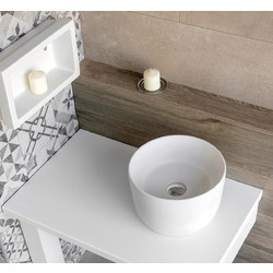 Kea White Gloss O31 - Επιτραπέζιος νιπτήρας