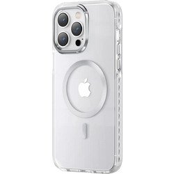 Kingxbar PQY Ice Crystal Μαγνητική Θήκη για iPhone 14 Pro Max - Ασημί