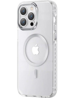 Kingxbar PQY Ice Crystal Μαγνητική Θήκη για iPhone 14 Pro Max - Ασημί