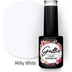Gellie Milky White Liquid Builder Gel