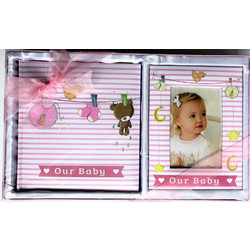 Max Home 534240/2-Pink Σετ 2Τεμ. Φωτ/Κη & Αλμπουμ Παιδικο YM534240202