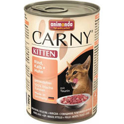 Animonda Carny Kitten with Beef, Chicken & Veal 400gr