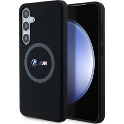 BMW M Silicone Printed Ring MagSafe Back Cover Black (Samsung Galaxy S24+)