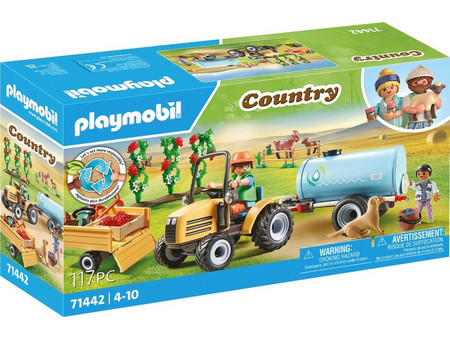 Playmobil Country Τρακτέρ με Βυτιοφόρο για 4-10 Ετών 71442