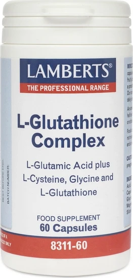 lamberts l-glutathione complex 60caps Lamberts L-Glutathione Complex 60 Κάψουλες