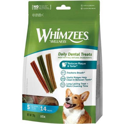 Whimzees Daily Dental Treats Small Breed Sticks 14τμχ 210gr