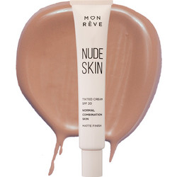 Mon Reve Nude Skin Tinted Cream 103 Dark Normal/Combination Skin 30ml