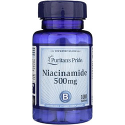 Puritan's Pride Niacinamide 500mg 100 Ταμπλέτες