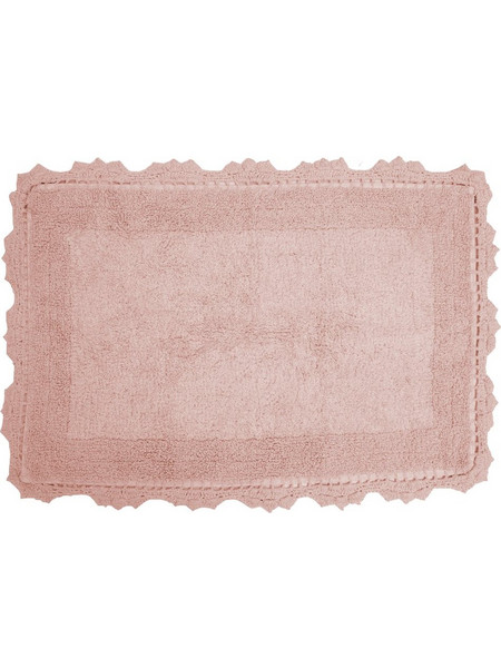Πατάκι Μπάνιου Bathmat Lace Blush Pink Cotton Anna Riska (65x120) 1Τεμ