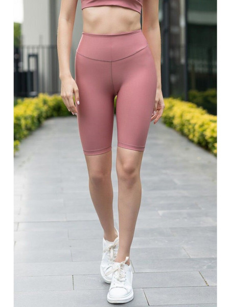 Lismina Biker Leggings Γυναικείο Κολάν Dark Rose 6047
