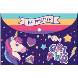 Φάκελος Κουμπί Α4 Must Be Positive