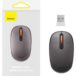 Baseus F01B Ασύρματο Bluetooth Ποντίκι Grey